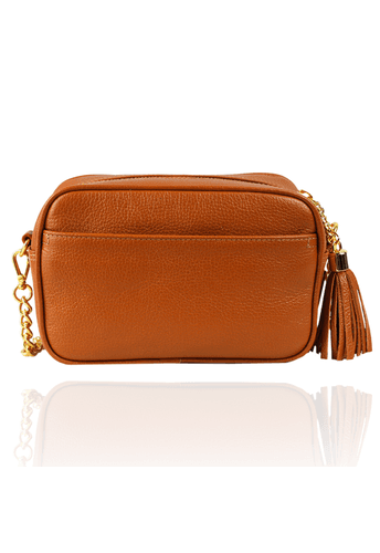 Bolsa Mini Lobby Caramelo