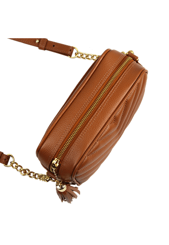 Bolsa Mini Lobby Caramelo