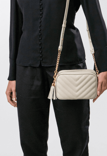 Bolsa Mini Lobby Off White
