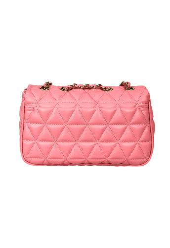 Bolsa Nina Petit Couro Flamingo