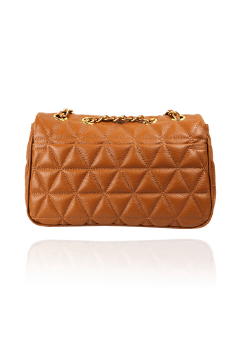 Bolsa Nina Petit Couro Caramelo