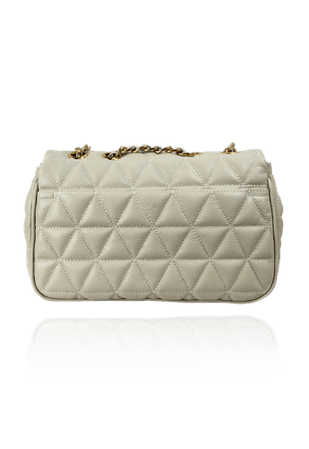 Bolsa Nina Petit Couro Off white