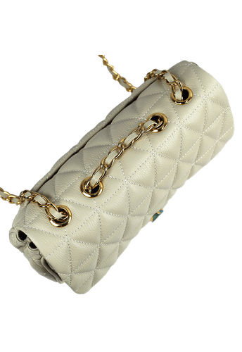 Bolsa Nina Petit Couro Off white