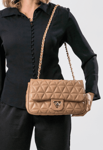 Bolsa Nina Petit Couro Nude