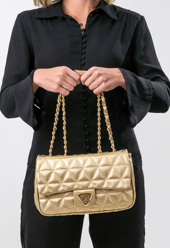 Bolsa Nina Petit Ouro | Sob Encomenda