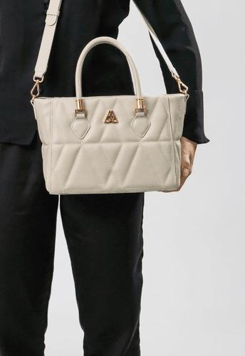 Bolsa Queen Média Off White