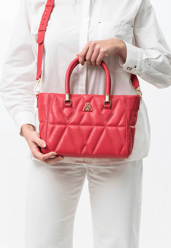 Bolsa Queen Média Couro Pitaya