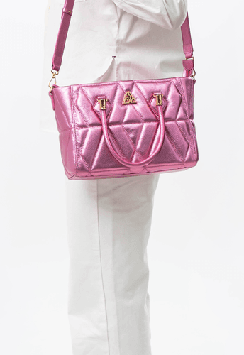 Bolsa Queen Média Tutti Frutti Metalizado