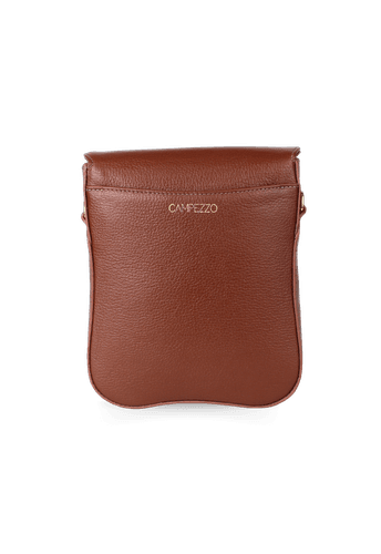 Bolsa Sophia Marrom com Cobre
