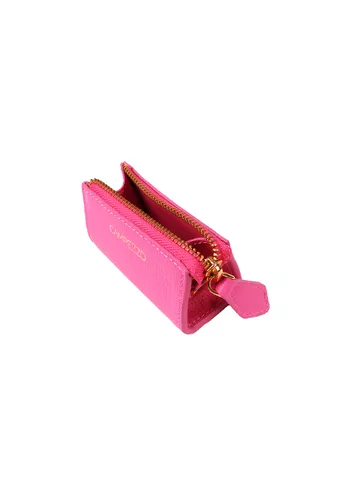 Estojo Lip Couro Rosa Chiclete 