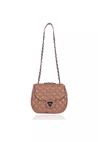 Bolsa Marilyn Couro Nude