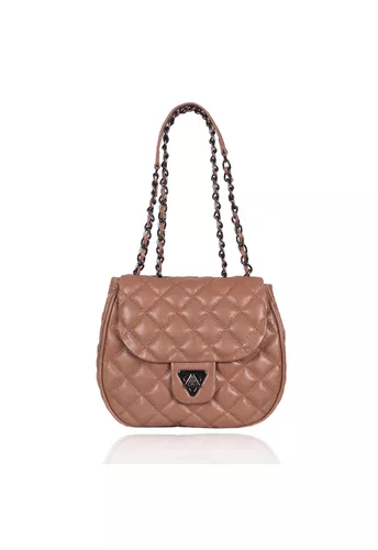 Bolsa Marilyn Couro Nude