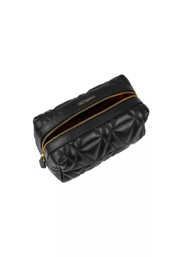 Necessaire Blush Grande Couro Preto