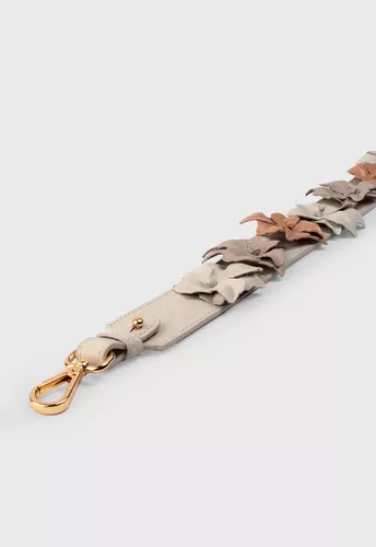 Alça Flora Off white, Fendi e Areia