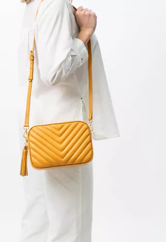 Bolsa Lobby Mostarda