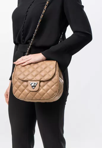 Bolsa Marilyn Couro Nude
