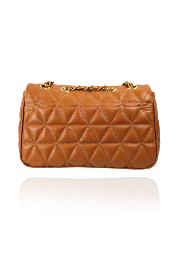 Bolsa Nina Petit Couro Caramelo