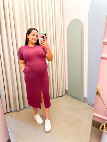 Vestido Giana Marsala - 2253 - Rebeca Azevedo