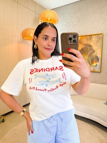 T shirt Saedines - 8134 - Rebeca Azevedo