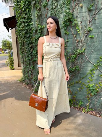 Vestido Rubia Nude - 7051 - Rebeca Azevedo