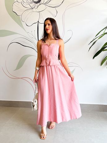 Vestido Letícia Rose - 7066 - Rebeca Azevedo