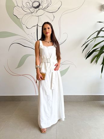 Conjunto Ester Branco - 7078 - Rebeca Azevedo