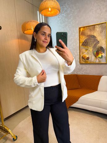 Blaser Poliana Off - 4003 - Rebeca Azevedo
