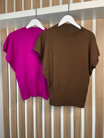 Combo Tricot Fúcsia/ Marrom - 3171 - Rebeca Azevedo