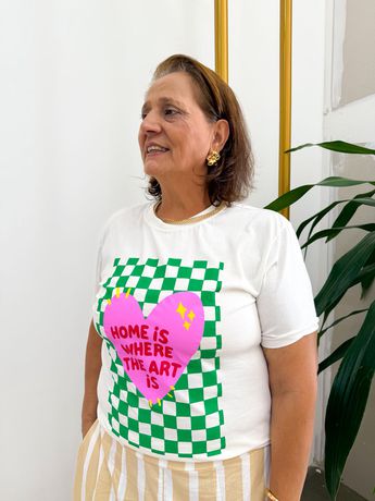 T shirt Home Is - 8235 - Rebeca Azevedo