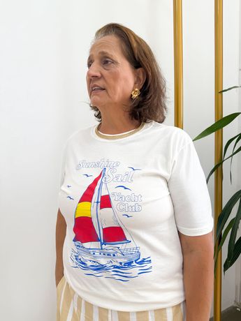 T shirt Barco - 8237 - Rebeca Azevedo