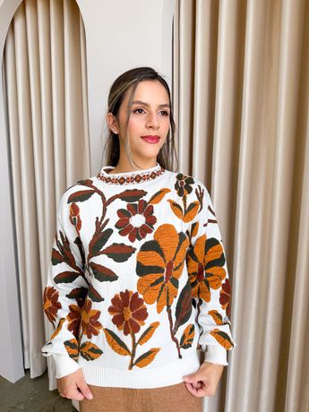 Tricot Premium Rubi Branco - 8275 - Rebeca Azevedo