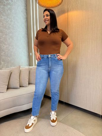 Calça Jeans Mom - 2805 - Rebeca Azevedo