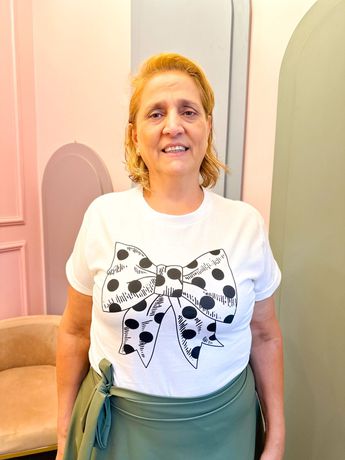 T Shrit Laço - 1981 - Rebeca Azevedo