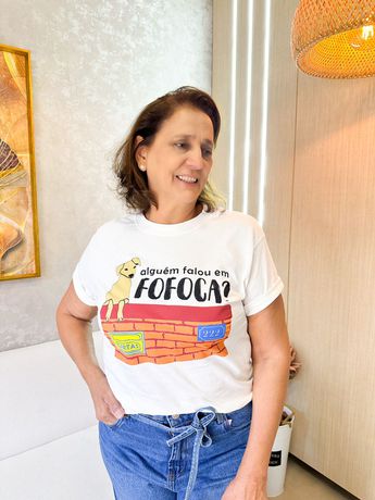 T SHIRT CARAMELO - 2724 - Rebeca Azevedo