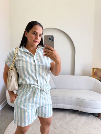 Conjunto Jordana Verde Agua - 8246 - Rebeca Azevedo