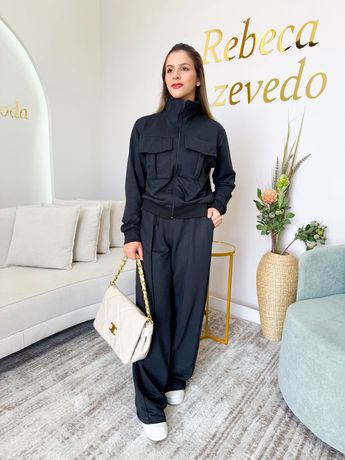 Conjunto Estela Preto - 8293 - Rebeca Azevedo