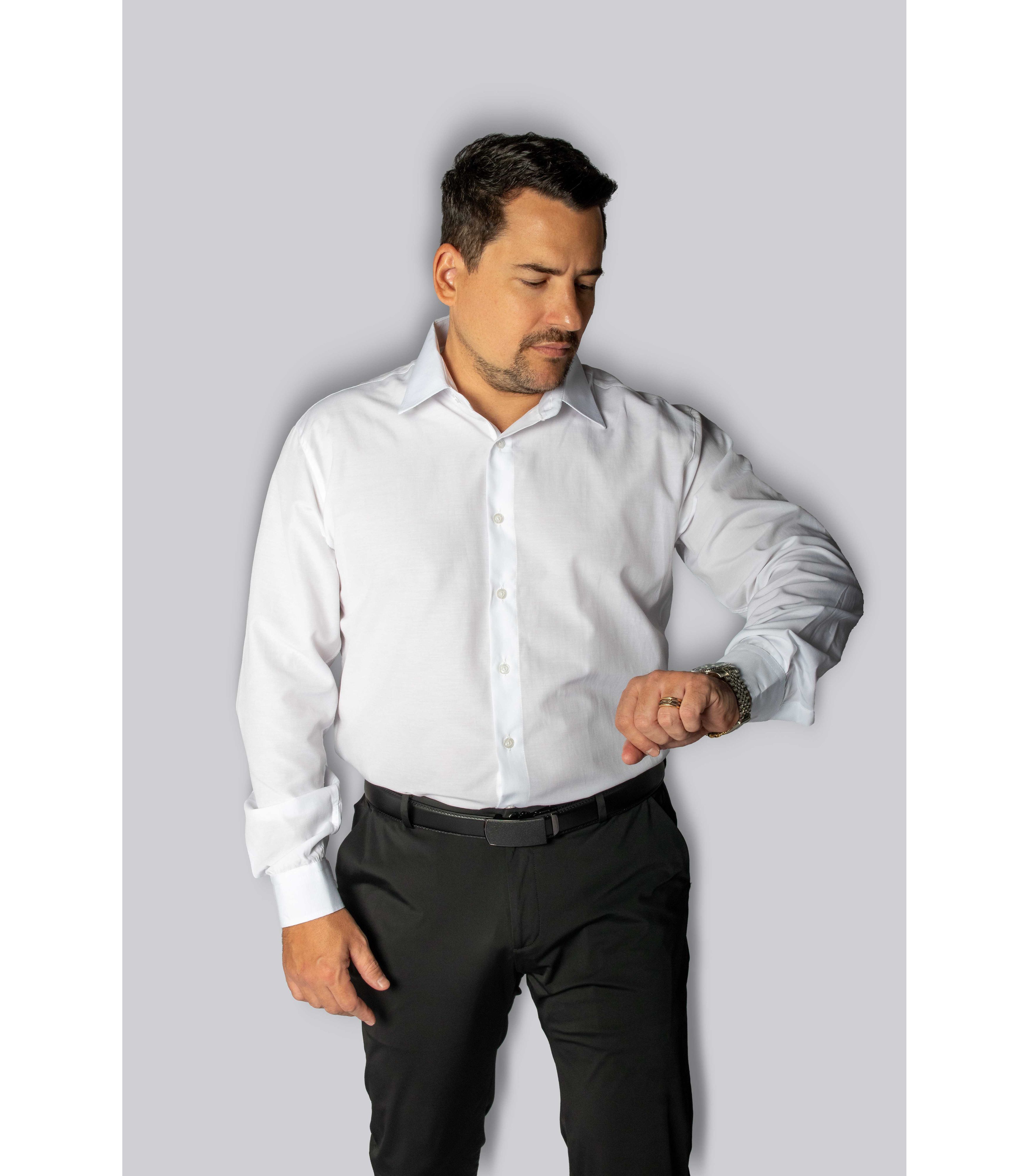 FIBRA DE BAMBU BRANCO - King Ternos