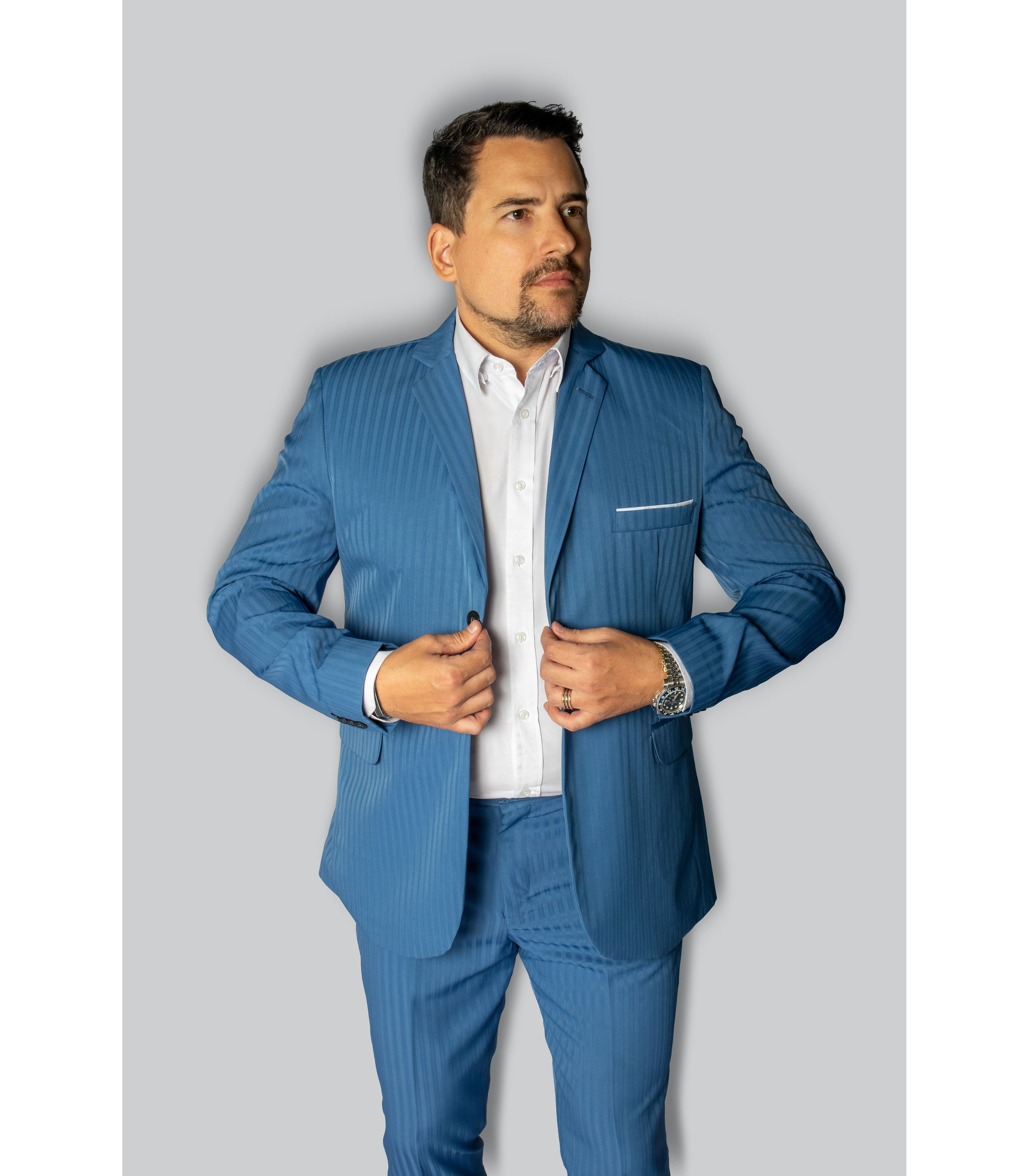 Costume Poliviscose AZUL CÉU