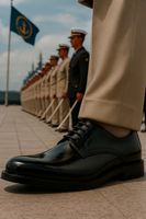 SAPATO MARINER MARINHA PRETO ENVERNIZADO ALTO BRILHO 