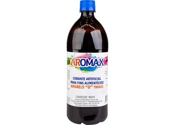 CORANTE AMARELO O 960ML AROMAX - Confespan