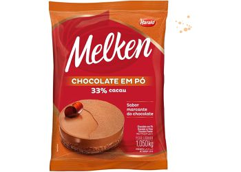 CHOCOLATE EM PO 33% 1,01KG HARALD - Confespan