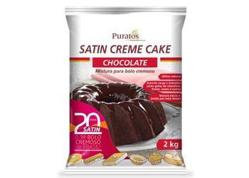 SATIN CREME CAKE DE CHOCOLATE 2 KG PURATOS - Confespan