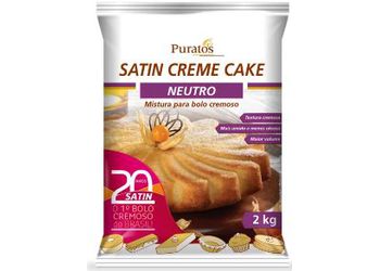 SATIN CREME CAKE NEUTRO 2 KG PURATOS - Confespan