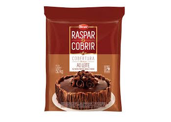 COBERTURA BARRA AO LEITE RASPAR E COBRIR 5KG HARAL - Confespan