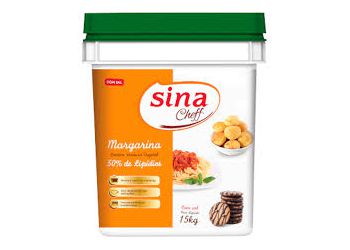 MARGARINA SINA CHEFF C/SAL 50% LIPIDIOS BD 15 KG - Confespan