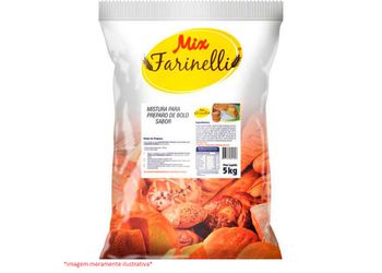  BOLO AIPIM CREMOSO 5KG FARINELLI - Confespan