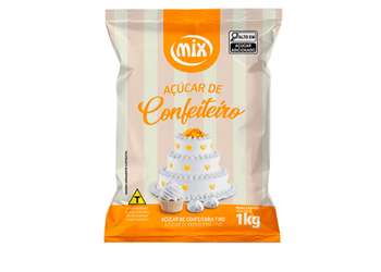 AÇÚCAR DE CONFEITEIRO MIX 1,00 KG - Confespan