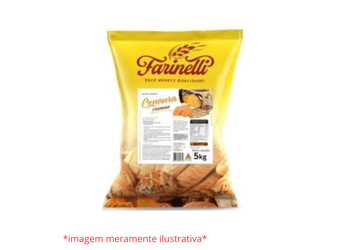 BOLO DE CENOURA CREMOSO 5KG FARINELLI - Confespan