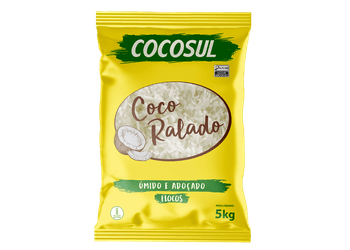 COCO FLOCOS UMIDO E ADOCADO 5KG COCOSUL - Confespan