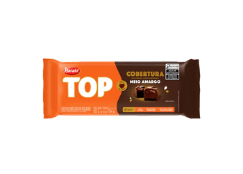 COB BARRA MEIO AMARGO TOP 500GR HARALD - Confespan